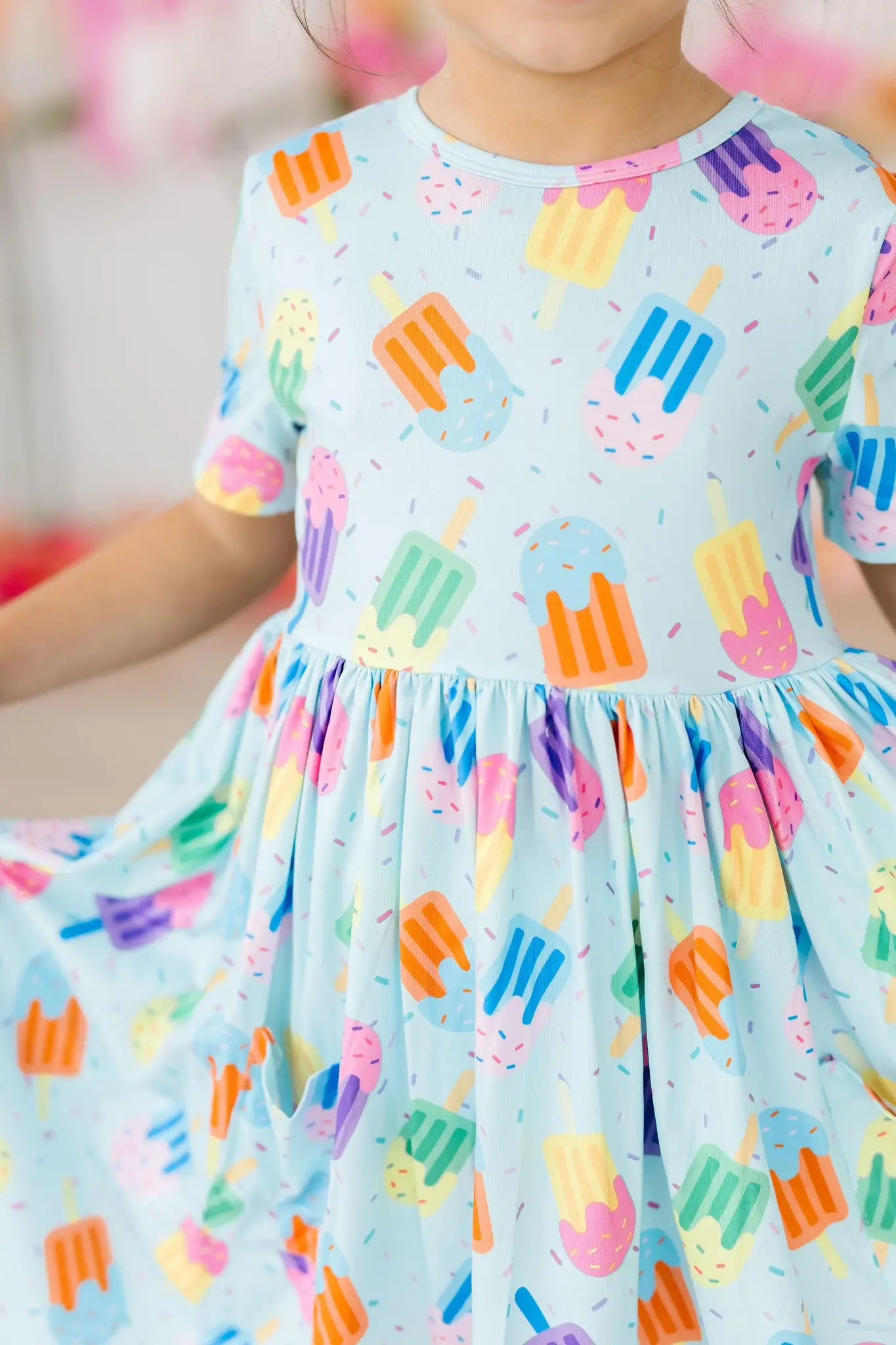 Mila & Rose Sweet Treat S/S Pocket Twirl Dress