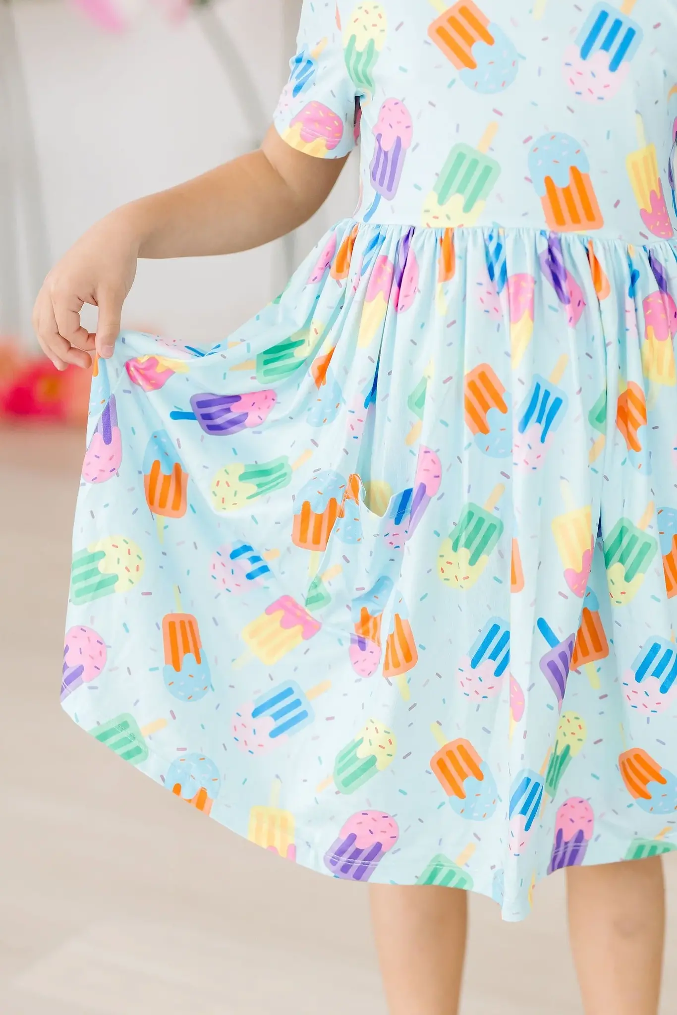 Mila & Rose Sweet Treat S/S Pocket Twirl Dress