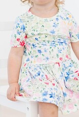 Mila & Rose Sunshine Meadows SS Twirl Bodysuit