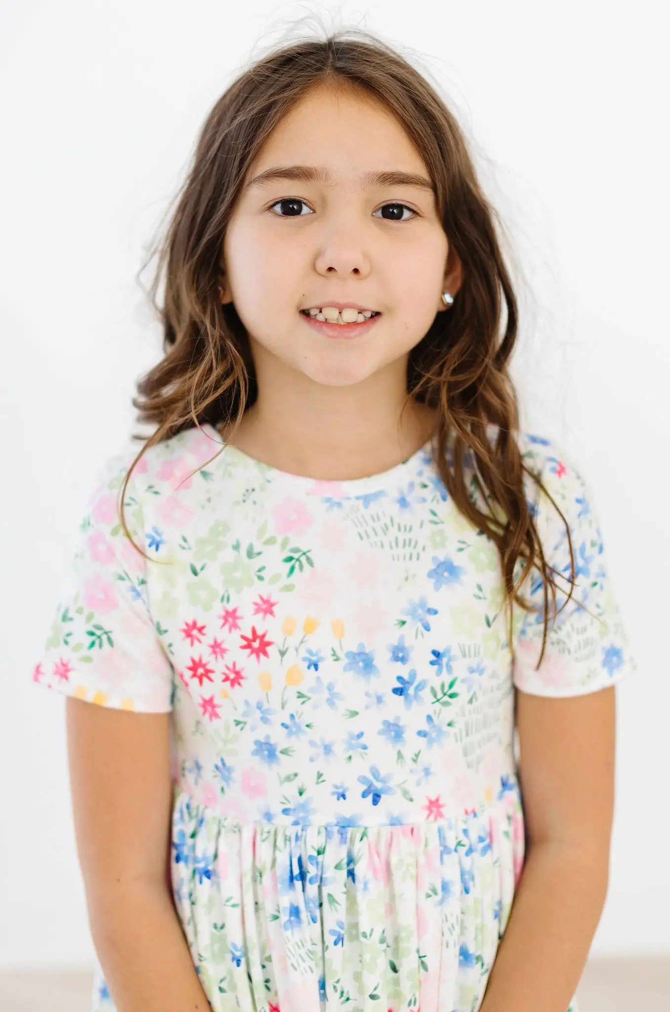 Mila & Rose Sunshine Meadows SS Pocket Twirl Dress