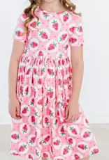 Mila & Rose Strawberry Fields S/S Pocket Twirl Dress