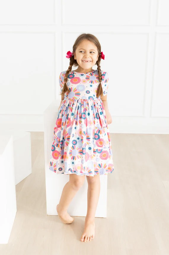 Mila & Rose Keep Growing S/S Pocket Twirl Dress
