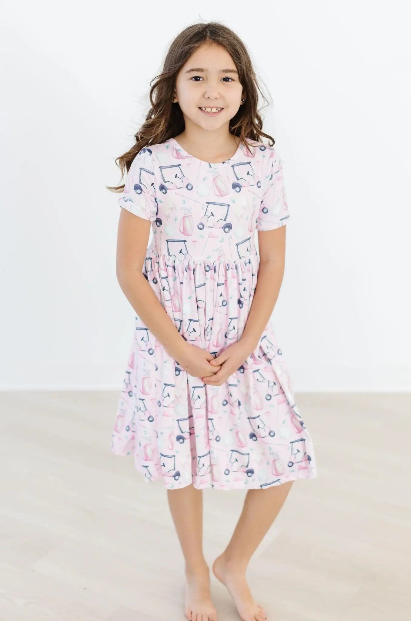 Mila & Rose Tee Time SS Pocket Twirl Dress