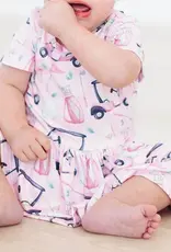 Mila & Rose Tee Time SS Twirl Bodysuit
