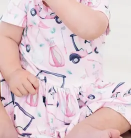 Mila & Rose Tee Time SS Twirl Bodysuit