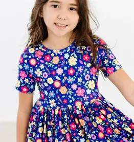 Mila & Rose Pick a Posy SS Pocket Twirl Dress