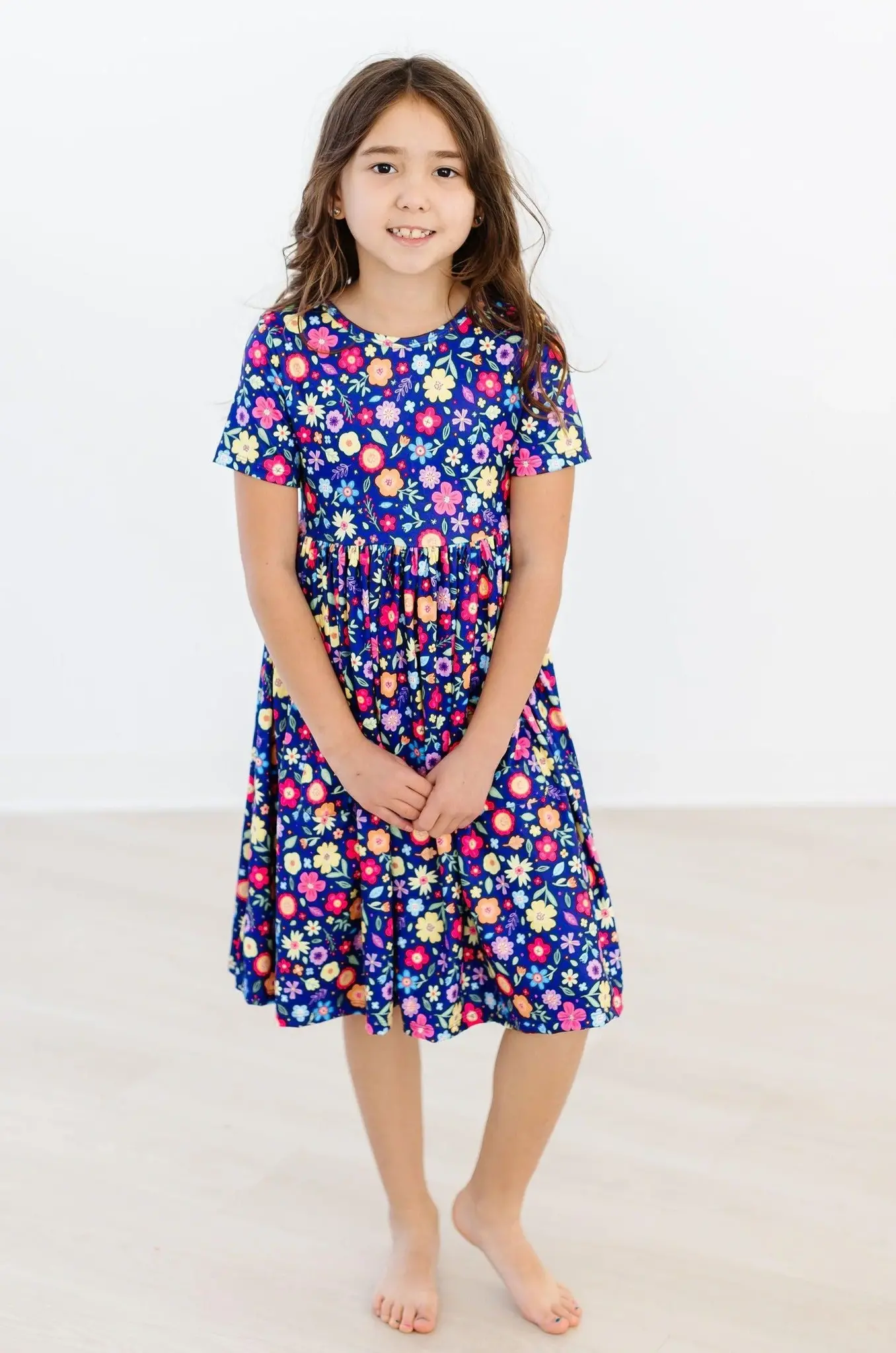 Mila & Rose Pick a Posy SS Pocket Twirl Dress