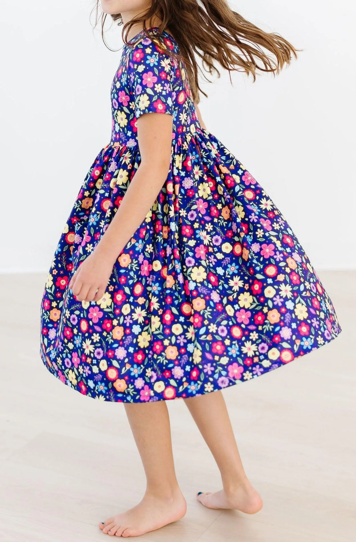 Mila & Rose Pick a Posy SS Pocket Twirl Dress