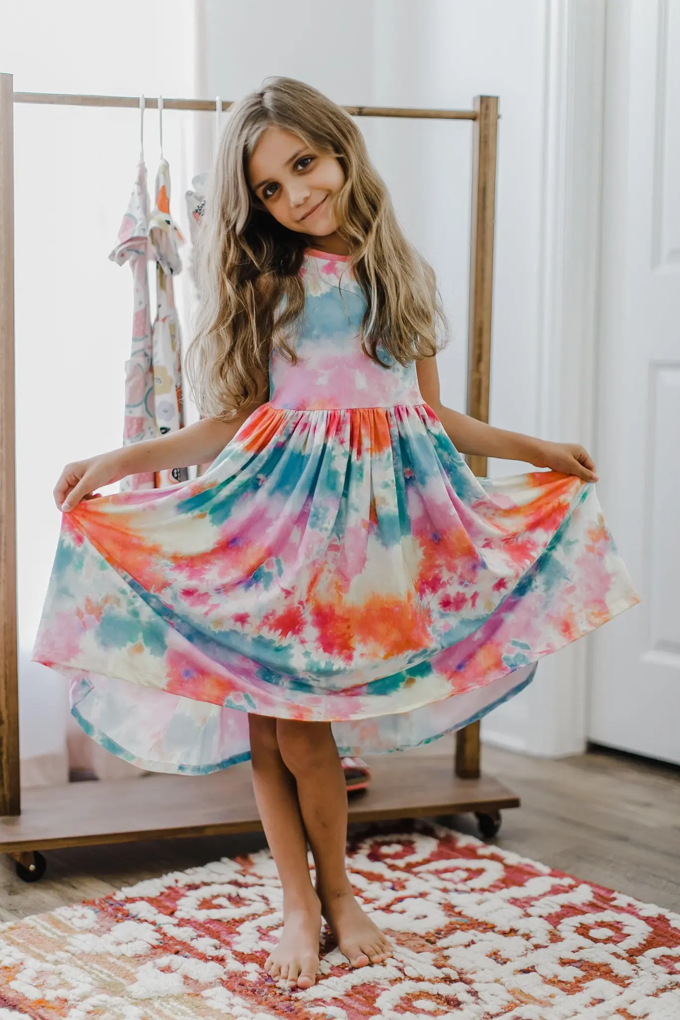 Mila & Rose Far Out Tank Twirl Dress