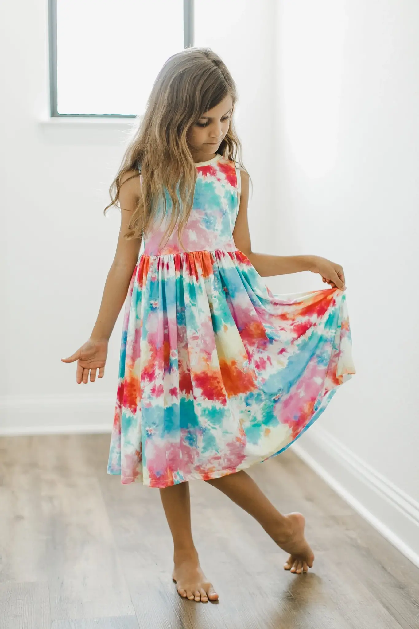 Mila & Rose Far Out Tank Twirl Dress
