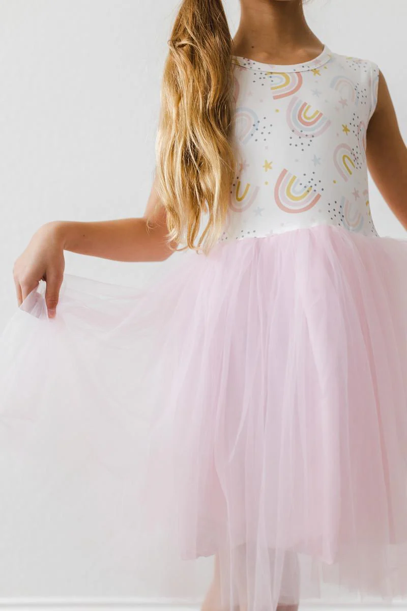 Mila & Rose Over the Rainbow Tank Tutu Dress