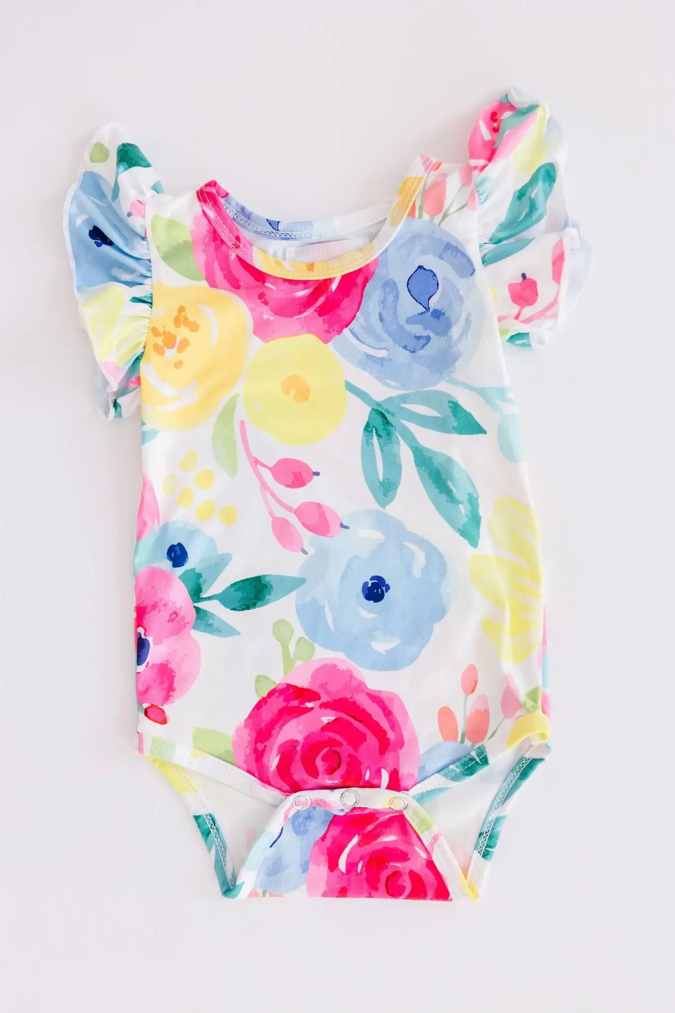 Mila & Rose Rosie S/S Flutter Bodysuit