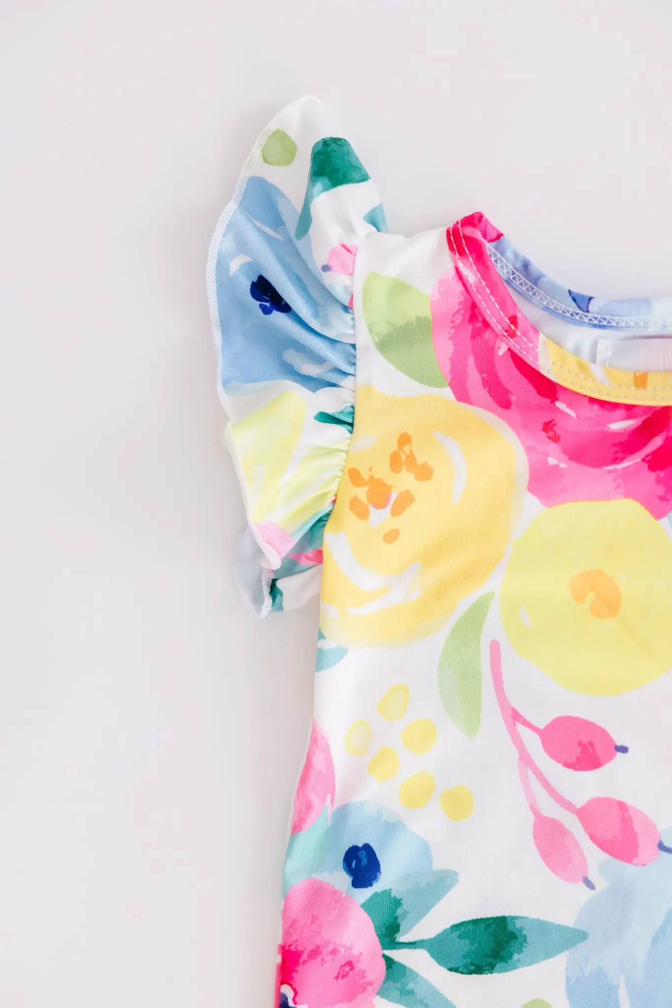 Mila & Rose Rosie S/S Flutter Bodysuit