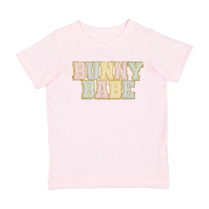 Sweet Wink Bunny Babe Patch Easter Short Sleeve T-Shirt Ballet