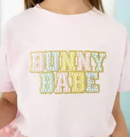 Sweet Wink Bunny Babe Patch Easter Short Sleeve T-Shirt Ballet
