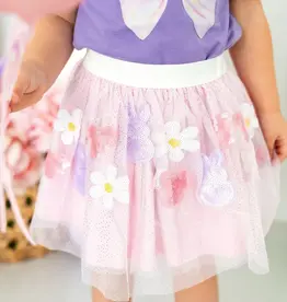 Sweet Wink Bunny Bow Sequin Easter Tutu