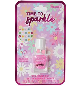 iscream Time to Sparkle Nail Polish & Ring Set