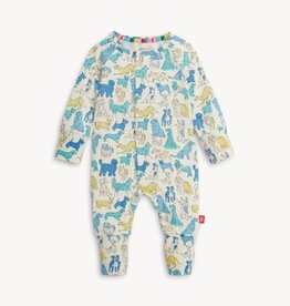 Magnetic  Me Blue It’s a Paw-ty RightFit Convertible Coverall