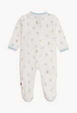 Magnetic  Me Blue Baby Beats Modal Footie