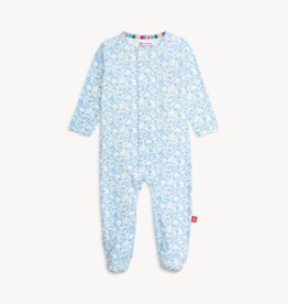 Magnetic  Me Blue Herds of a Feather Modal Footie