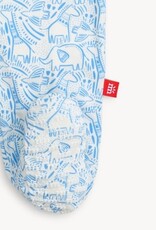 Magnetic  Me Blue Herds of a Feather Modal Footie