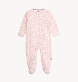 Magnetic  Me Pink Herds of a Feather Modal Footie