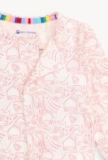 Magnetic  Me  Pink Herds of a Feather Modal Footie