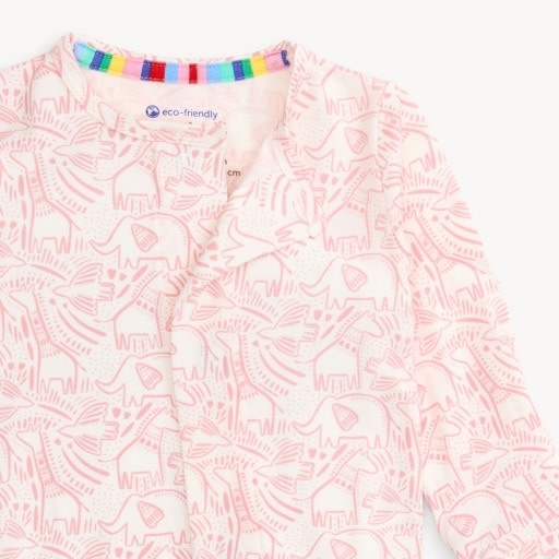 Magnetic  Me  Pink Herds of a Feather Modal Footie