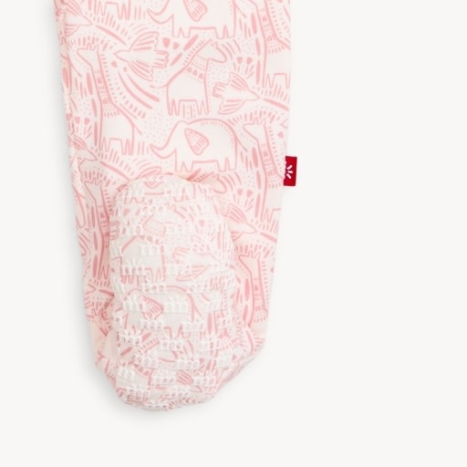 Magnetic  Me  Pink Herds of a Feather Modal Footie