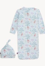 Magnetic  Me Love You Dearly Modal Gown & Hat Set