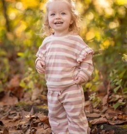 Mabel and Honey | Isobella and Chloe Candy Stripe 2 PC Set