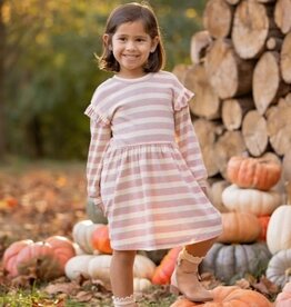 Mabel and Honey | Isobella and Chloe Candy Stripe Dress