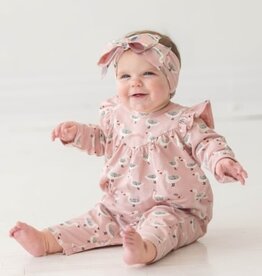 Mabel and Honey | Isobella and Chloe Ducky in Pink Romper