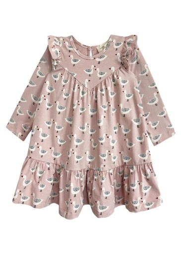 Mabel and Honey | Isobella and Chloe  Ducky in Pink Dress