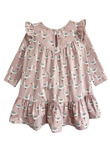 Mabel and Honey | Isobella and Chloe  Ducky in Pink Dress