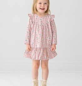 Mabel and Honey | Isobella and Chloe Ducky in Pink Dress