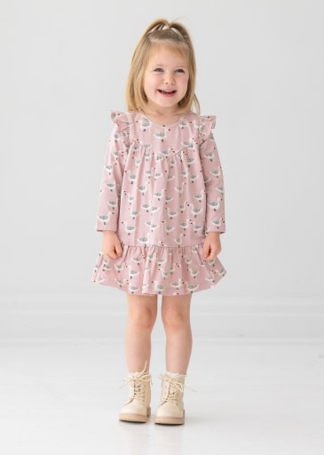 Mabel and Honey | Isobella and Chloe  Ducky in Pink Dress