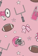 Angel Dear 2 Way Zipper Romper Pink Game Day
