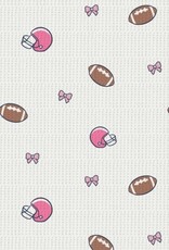 Angel Dear Knotted Gown Footballs and Bows