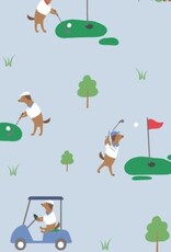 Angel Dear S/S Loungewear Set Blue Dog Gone Golf