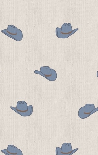 Angel Dear Petite Cowboy Hats Swaddle Blanket