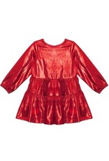 Mabel and Honey | Isobella and Chloe Ruby Red Dress