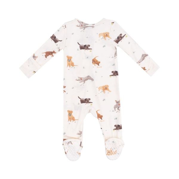 Angel Dear Watercolor Puppies 2 Way Zipper Footie