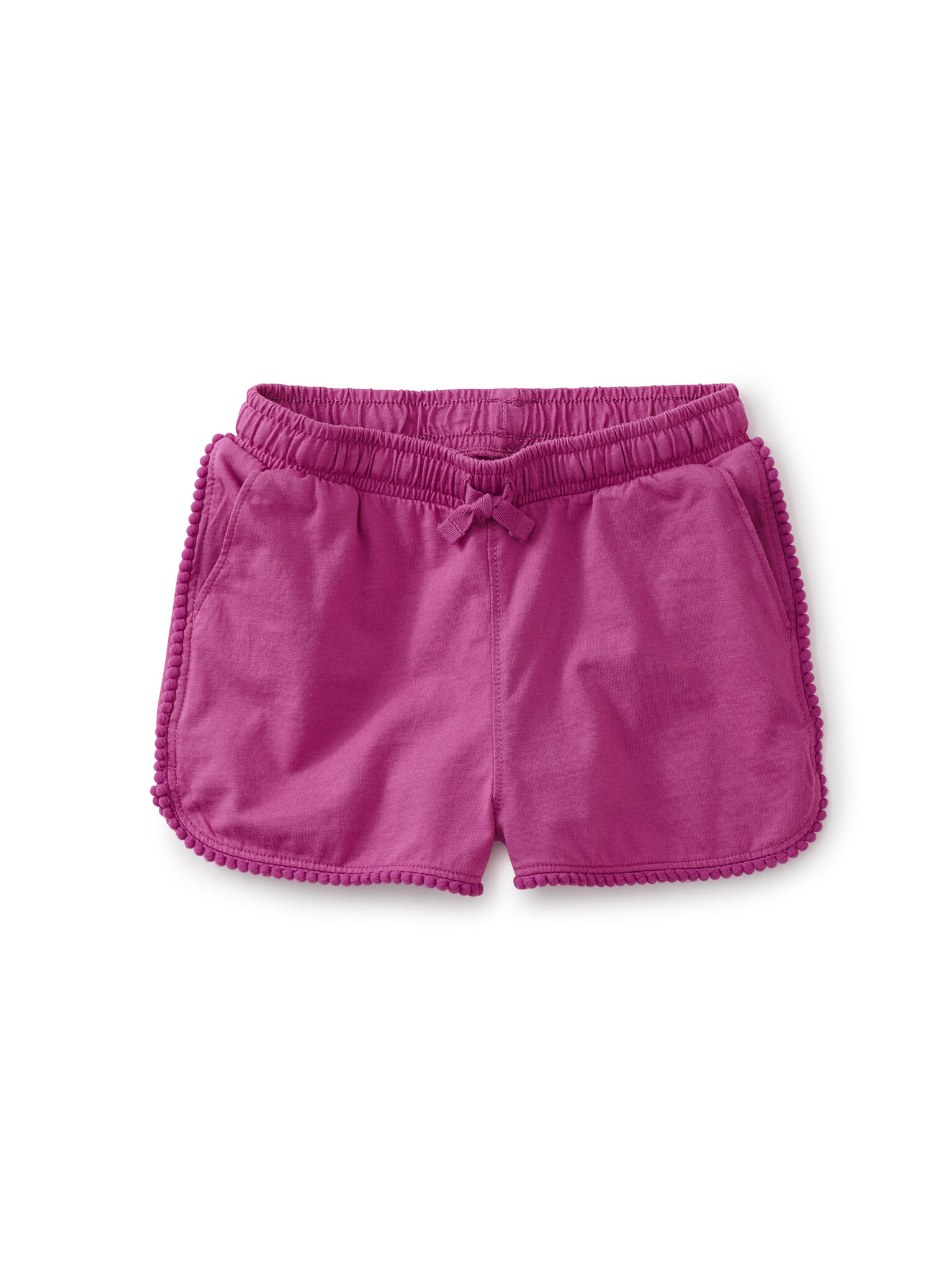 Tea Collection Pom-Pom Gym Shorts Mulberry