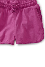 Tea Collection Pom-Pom Gym Shorts Mulberry