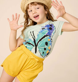 Tea Collection Carnival Butterfly Graphic Tee Garden Party
