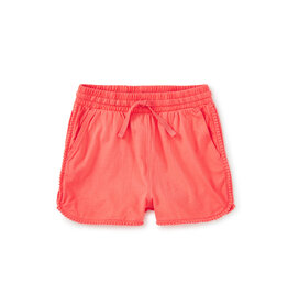 Tea Collection Pom-Pom Gym Shorts Sunset Pink