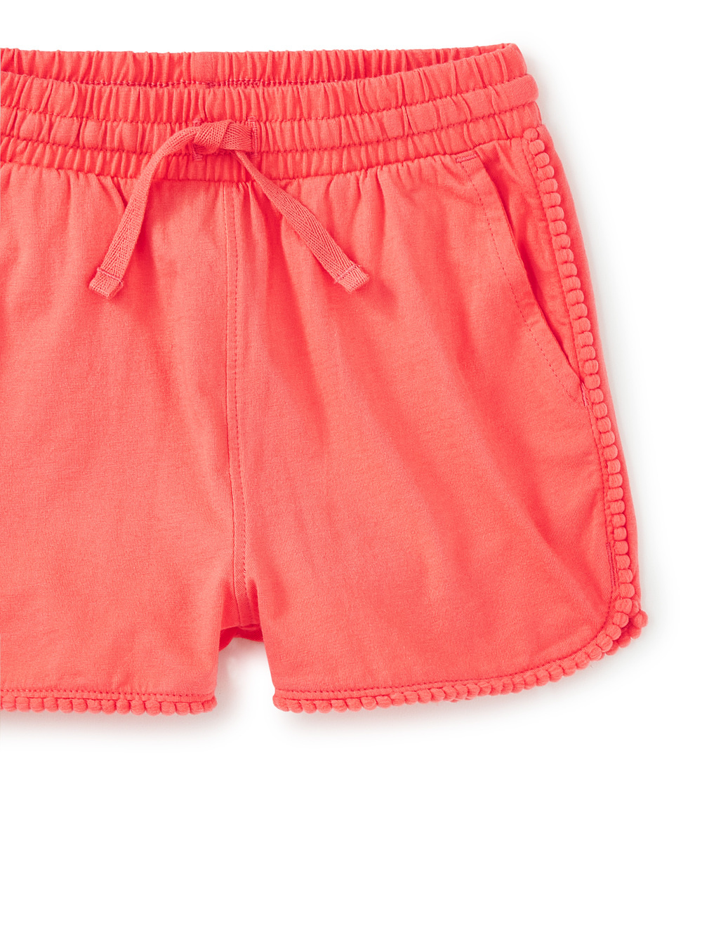Tea Collection Pom-Pom Gym Shorts Sunset Pink