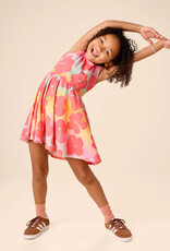 Tea Collection Sleeveless Ballet Dress Rainbow Hibiscus