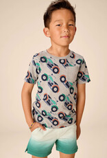 Tea Collection Printed Pocket Tee Motocicleta